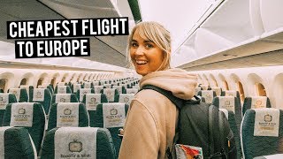 CHEAPEST FLIGHT to EUROPE  Perth to Berlin Scoot Inaugural Flight [upl. by Noam]