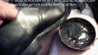 beeswax polishingwmv [upl. by Kauppi]