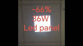 182436W Led panel 66 [upl. by Emiolhs]