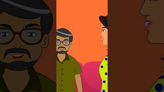 Joy ghora fhare  Bangla bhuter golpo animation cartoon ghost shorts tending viralvideo [upl. by Ahiel]