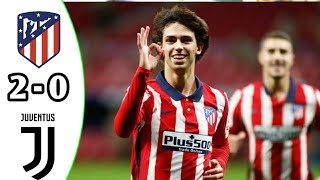 Atletico madrid vs Juventus 20 Highlights  Club Friendlies Match 2024 eFootball Game Play [upl. by Treva]