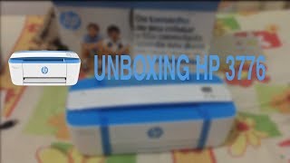 UNBOXING HP MULTIFUNCIONAL HP DESKJET 3776 WIFI🖨 ♡ ♥ [upl. by Ayimat]