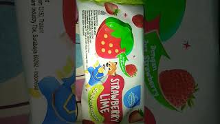 fruits🍓Es krim Campina Strawberry Lime2024shortvideo😍😋 [upl. by Chip340]