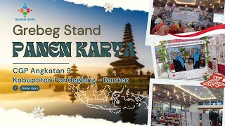 Gerebek Stand Panen Karya CGP Angkatan 9 Kab Pandeglang Banten panenkarya lokakarya7 [upl. by Anoirtac20]