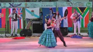 Paraguayan folk dance  amp Mujer paraguaya [upl. by Shelman391]