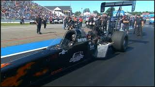 Josh Hart Scott Farley Top Fuel Dragster RND1 Eliminations Lucas Oil Nationals Brainerd [upl. by Cann]