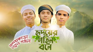 হৃদয়কাড়া নতুন গজল । Hridoyer Gohin Bone । হৃদয়ের গহিন বনে । Kalarab । Holy Tune [upl. by Wiley148]