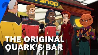 Star Trek Lower Decks  The Original Quarks Bar S3 E6  Paramount [upl. by Gannon]