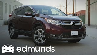 2017 Honda CRV Model Review  Edmunds [upl. by Aney]