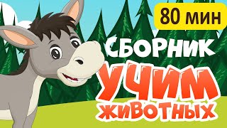 СБОРНИК Развивающие мультики про животных для детей [upl. by Enileve]