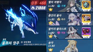 Honkai Impact Abyss  Dominator of Wolves  Counter  808pts  488D Agony III [upl. by Stoops]