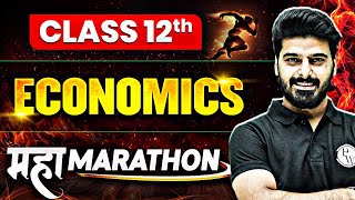 Class 12th Maha Marathon🔥 Economics for Class 12th Board Exams 2024 [upl. by Beesley]