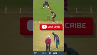 YouTube short outswinging Yorker ball bowled  Short  Viral [upl. by Leanora624]