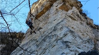 VIA TORRE CLARINA  FALESIA ROMAGNANO  TRENTO [upl. by Ahoufe]