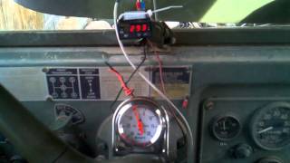 Testing M35A2 pyrometer and boost gauge [upl. by Tlihcox]