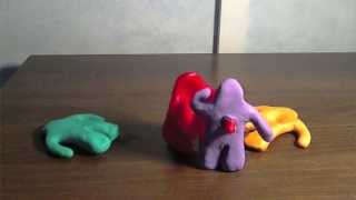 CLAY FIGHT 24fps clay animation [upl. by Aeniah]