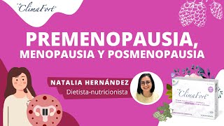 PREmenopausia PERImenopausia menopausia y POSmenopausia 👩⏸️ ¿En qué se diferencian [upl. by Trevah]