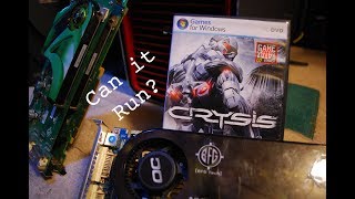 Can it run Crysis Overclocked XPS 720 H2C Part 5 [upl. by Soni592]