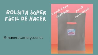 🎀💙✅Te enseño a hacer estas hermosas bolsas para tu emprendimiento ‼MUY PRÁCTICAS DE HACER‼ [upl. by Attenehs356]