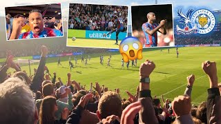 CRYSTAL PALACE 22 LEICESTER CITY VLOG 2425 LATE PENALTY DRAMA amp PALACE COMEBACK😱 [upl. by Anilam220]