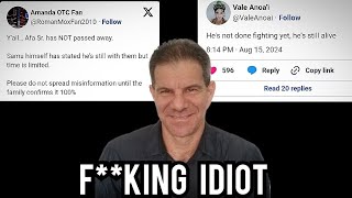 Dave Meltzer Spreads Horrible Misinformation About Afa Anoai and Needs To Leave Wrestling NOW [upl. by Fredek]