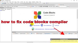 fix codeblocks problem  cant find compiler executable in your configured search path for gnu gcc [upl. by Tabb]