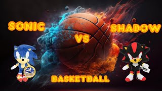 SONIC VS SHADOW  BASKETBALL EDITION sonicthehedgehog sonic shadow [upl. by Tabor148]