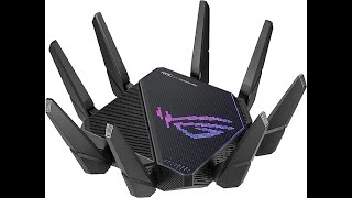 Router extensible ASUS ROG Rapture GTAX11000 Pro TriBand WiFi 6 puertos 10G [upl. by Okihcas]