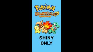 🔴Live🔴 Shiny only Pokemon HeartGold [upl. by Avir]