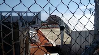 Construção Estádio Provisório RBBragantino [upl. by Yleve]