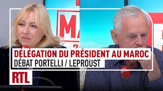 La délégation du Président de la République au Maroc Débat Portelli  Leproust [upl. by Nwahsat]