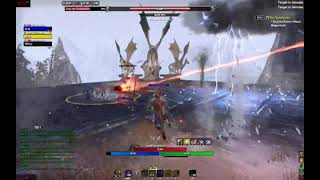 ESO Scalecaller Peak Final Boss  vet HM 2man kill [upl. by Neelrahs233]