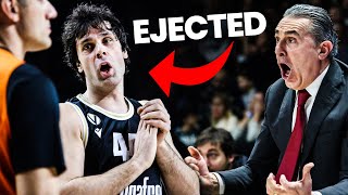 Scariolo amp Teodosic BLAST the Refs vs Olympiacos [upl. by Eustasius]