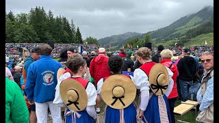 Schwarzsee Schwinget 2024 Ein Bergkranzfest mit Tradition [upl. by Hsoj]