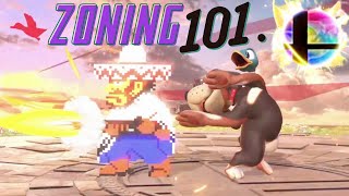 IMPROVE YOUR ZONING Advice from DUCK HUNT  Smash Bros Ultimate [upl. by Llerrod]