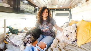 Empowering Solo Female Van Life  Her Journey to Freedom [upl. by Aikehs]