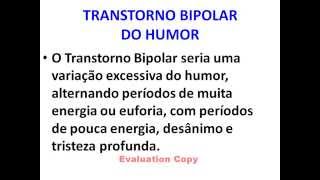 BIPOLAR DEPRESSAO por PNAP Equipe Medica Dr Paulo Andre Issa Neurociencia amp Psiquiatria [upl. by Assirak]