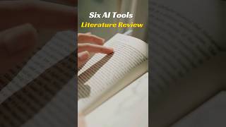 Six free AI tools for literature review aitools ai researchassistant researchassistant shorts [upl. by Atiuqahc]