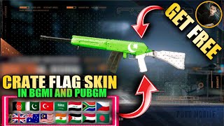 How To Crate Flag Skins In Guncraft In BGMI And PUBG Mobile  Best Tips And Tricks Get For Free [upl. by Tanney]