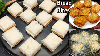 2 Minutes Bread Snacks  Moong Dal Bread Bites  New Recipe  Cheese Snacks  Evening Bread Snacks [upl. by Leval]