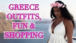 Greece Fun amp Shopping Vlog  Louis Vuitton Chanel amp What I Wore [upl. by Casavant252]