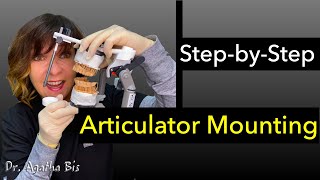 StepbyStep Articulator Mounting [upl. by Rachele996]