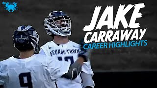 Electrifying lacrosse  Jake Carraway career highlights [upl. by Hatty]