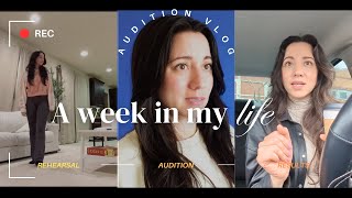 first inperson audition  Actor Vlog [upl. by Anier]