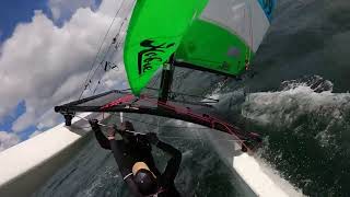 Hobie 16 racing in Kellenhusen Germany  filmed with GoPro [upl. by Evalyn]