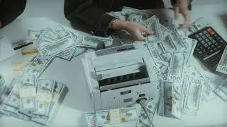 Money Counter Counting Money  Free Stock Footage 1080p Money  Money Counter Footage [upl. by Suivatram]