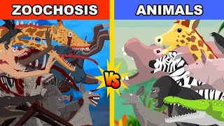 Zoochosis vs Wild Animals  Monster Animation [upl. by Ydne]