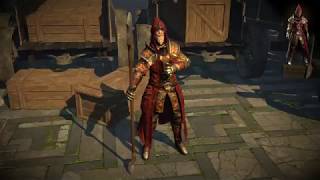 Path of Exile Warlock Armour Set [upl. by Aland]