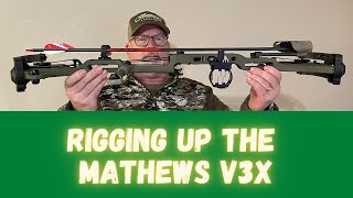 Setting up the new Mathews v3x [upl. by Flagler]