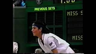 Aranxta Sanchez Vicario vs Nathalie Tauziat Wimbledon 1997 Quarter Final [upl. by Naawaj213]